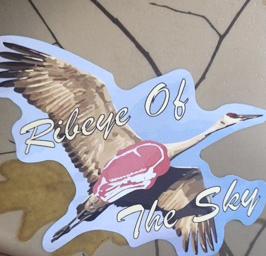 "Ribeye Of The Sky" Sticker